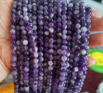100% natural Amethyst round 6mm-6.5mm AAA