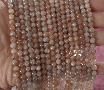 100% natural genuine gold sunstone round about 5.5mm AAA