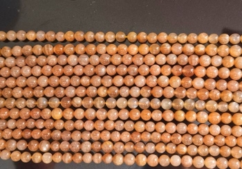 100% natural genuine gold sunstone round about 5mm-5.5mm AAA