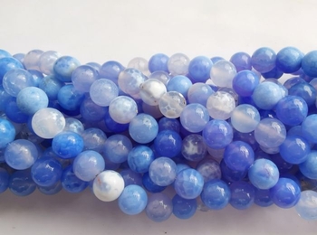Blue Fire Agate round 06mm AAA