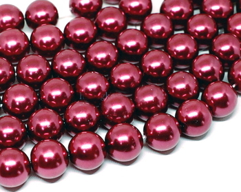 high quality Dark red south sea shell Pearl round 06mm AAA