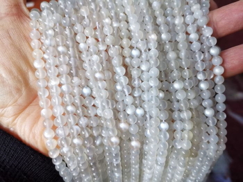 100% natural T moonstone round 4mm-4.5mm AAA