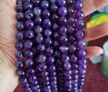 100% natural Amethyst round 12mm-13mm AAA