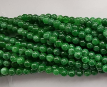 dark green Malaysian jade round 04mm AAA