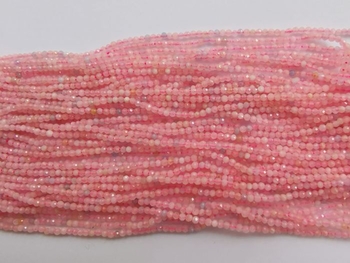 high quality 100% natural mul-ti beryl pink Morganite round faceted 2mm AAA++