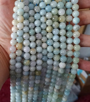 100% natural Aquamarine round 8mm AAA G