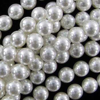 high quality White south sea shell Pearl round 3mm AAA