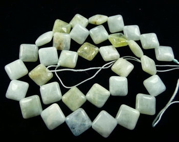 100% natural Aquamarine square Diagonse 8mm AAA