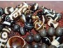 prayer worry Tibetan Dzi natural agate
