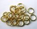 gold plated jump rings 6mm