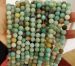 100% natural Amazonite round 8mm AAA