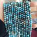 100% natural Blue Apatite round 6mm-6.5mm AAA