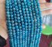 100% natural Blue Apatite round 8mm AAA