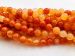 Carnelian round 10mm AAA orange red