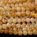 clearance--100% natural genuine Citrine round 11mm-12mm AAA
