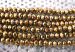 bronzy Gold Crystal rondelle faceted 4x3mm AAA