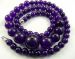 Dyed Amethyst graduated round from 06mm to 14mm AAA