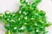 Green Crystal drum faceted 11x8mm AAA R