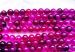 Dark P Pink Agate round 08mm AAA