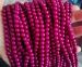 Darker rose pink Malaysian jade round 06mm AAA