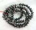 grey Hematite faceted bicone 5x4mm AAA