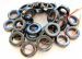 grey hematite doughnuts circle 12mm AAAA