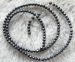 grey Hematite round faceted 02mm AAAA