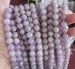 L 100% NATURAL lilac KUNZITE round 10mm AAA purple