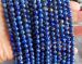 100% natural lapis round 6.5mm AAA