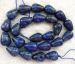 L 100% natural Lapis round teardrop 14x10mm AAA
