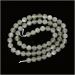 100% natural black moonstone round 4mm AAA grey