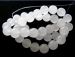 White Agate round 12mm AAA