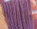 clearance--L 100% natural purple phosphosiderite round about 3mm-3.5mm AAA