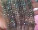 100% natural genuine black sunstone sun stone roundn 6mm AAA grey