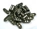 gun metal colour 3 holes slider spacers AAA