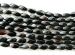 Black agate twist (12x7mm) 12x6mm AAA