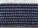 natural black fresh water pearl rondelle 6x4mm AAA rainbow