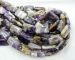 Chevron Amethyst rectangle 16x12mm AAA