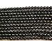 Black Onyx round faceted 8mm AAA