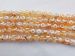 hand made white peach tibetan agate heaven eye round faceted 08mm AAA