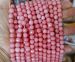 L O pink chinese jade imitation of Rhodonite round faceted 08mm AAA