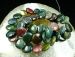 fancy jasper overlapping coin 12mm AAA