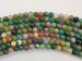 L Fancy Jasper round 06mm AAA  green brown purple (indian agate)