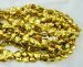 Gold Plated Hematite heart 06mm AAA