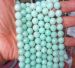 G amazonite blue Chinese jade round faceted 10mm AAA
