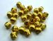gold Plated copper watermelon spacer beads 6mm AAA