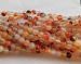 HUA carnelian 6mm AAA red orange
