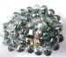 20 pcs i green Mystic Crystal round faceted 14mm AAA