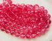Red Crackled rock crystal quartz round 12mm-13mm AAA