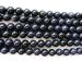 Blue sandstone goldstone round 08mm AAA